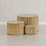 Kids By Design Ronde Tafels Design - Sage Groen (3-delig)
