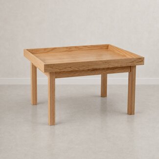 Kids By Design Activiteiten Tafel met Rand Eiken - Peuter (H 43 cm)