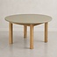 Kids By Design Tafel Rond (Ø 90cm ) - Sage Groen  - Dreumes (H 28 cm)