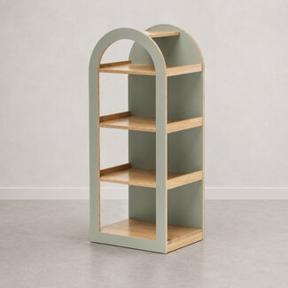 Kids By Design Schappen Kast Boog - Sage Groen
