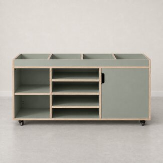 Kids By Design Loose Parts Kast - Sage Groen - BSO (H 60 cm)