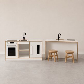 Kids By Design Keuken & Bar - Wit - Set BSO (3-delig)