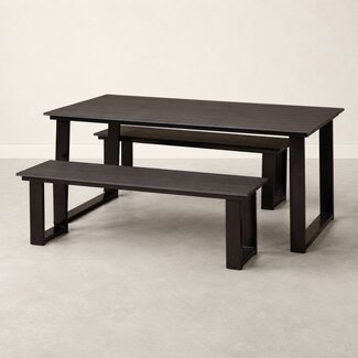 Kids By Design Buiten Tafel & Bankjes (3-delig)