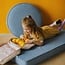 Betty's Home - Poef Rib - Blauw