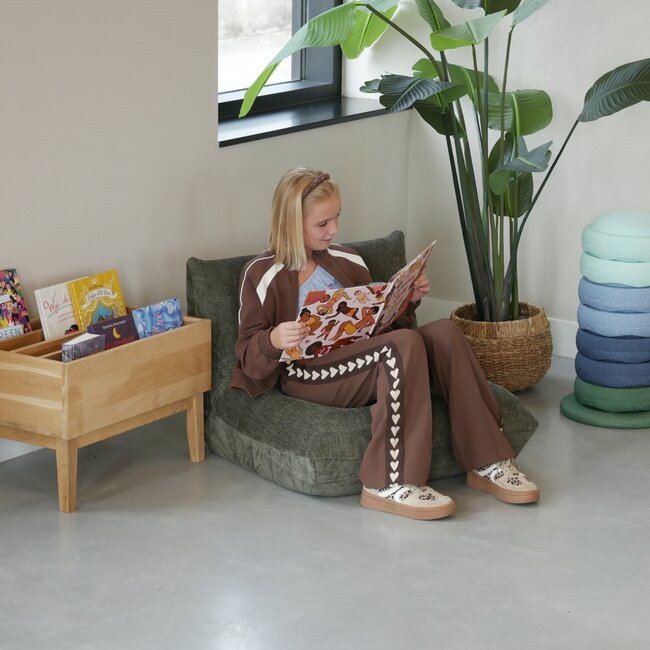 Kids By Design - Soho Lounge Junior - Olijfgroen