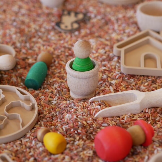 JUTTER & Co. || Ready to Play Speelpakket - Wereldse Tuff Tray