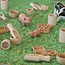 JUTTER & Co. || Ready to Play Speelpakket met Speelrijst - Tuff Tray Dreumes 'de Boerderij'