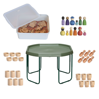 JUTTER & Co. Ready to Play Speelpakket - Wereldse Tuff Tray