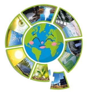 Akros Puzzelspel Mijn Planeet en Haar Energie | 4+
