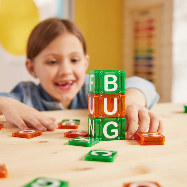 Magna-Tiles -  MicroMags Magnetische Letters (56-delig)