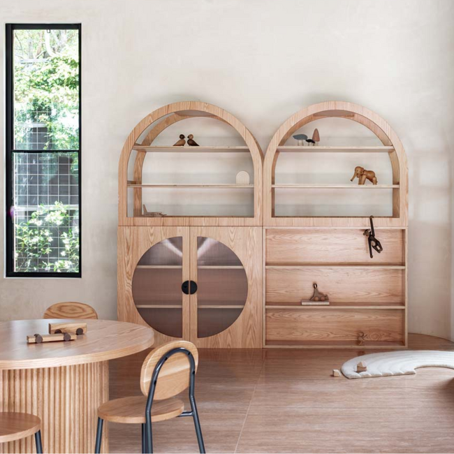 Kids By Design - Bogen Kast Design Groot met Ramen