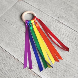 Little Botanic Label Handvlieger Regenboog