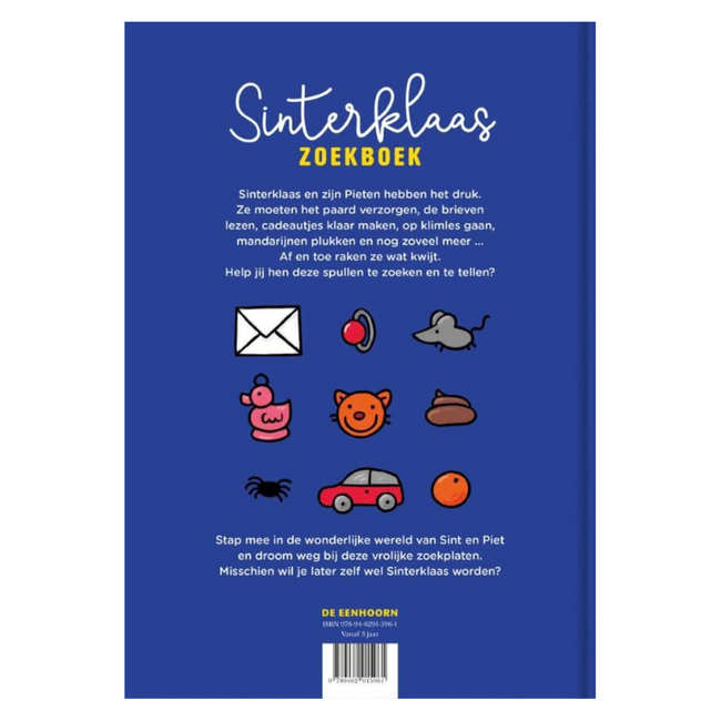 Boek - Sinterklaas Zoekboek