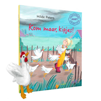 WPG Kindermedia Boek - Kom maar, Kipjes! Met Knuffeltje | 3+