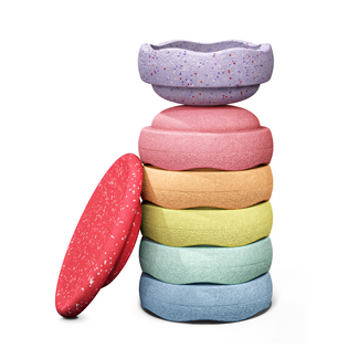 Stapelstein Stapelstein - Winter Special Rainbow Set Pastel