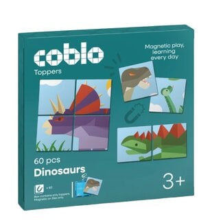 Coblo Magnetische Toppers - Dinosaurussen (60-delig)