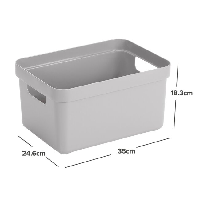 Sunware - Sigma Opbergbox 13L - Grijs