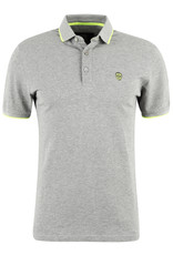 Polo Poloneonos Black and Gold Grey Melange MAAT XS