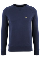 Sweater Hombros Black and Gold Navy
