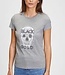 T-Shirt CORION Black and Gold Grijs
