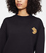 BLACK AND GOLD Sweater VINES Black and Gold Zwart