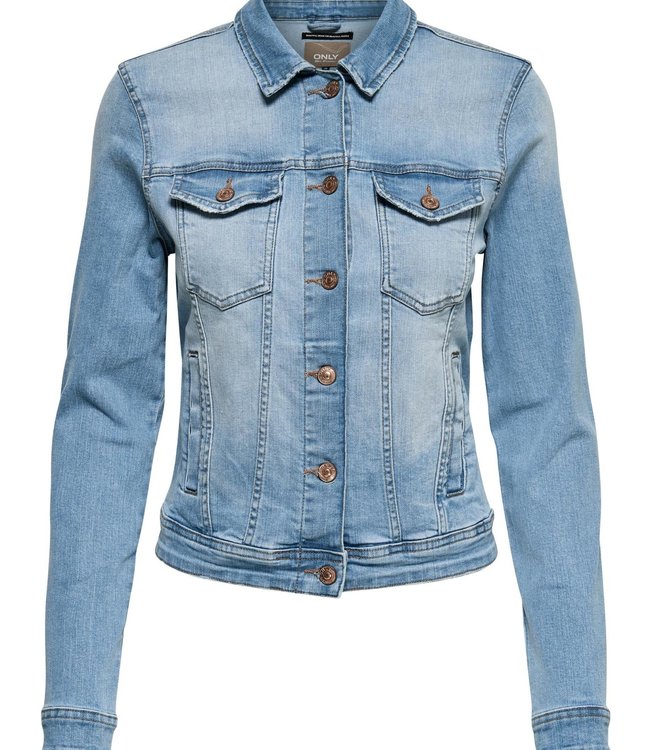 Only Vest jeans TIA Only  licht blauw