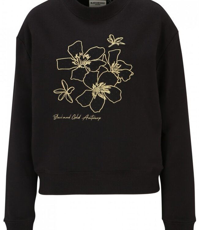 BLACK AND GOLD Sweater HUIMBA Black and Gold BLACK