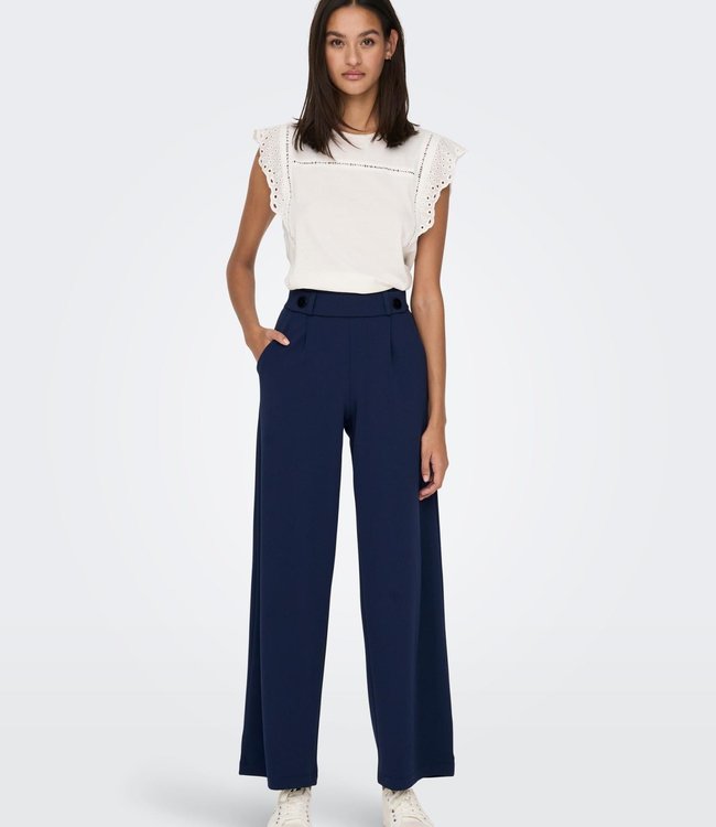 JDY Broek GEGGO  LONG Jacqueline de Yong BLACK IRIS   (NOOS)