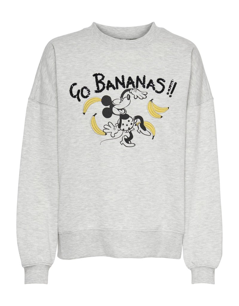 Only Sweater MINNIE BANANA Only LIGHT GREY