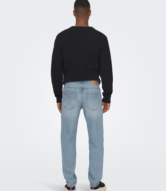 ONLY & SONS Broek SEDGE LOOSE 6986 Only & Sons (NOOS) LIGHT BLUE DENIM