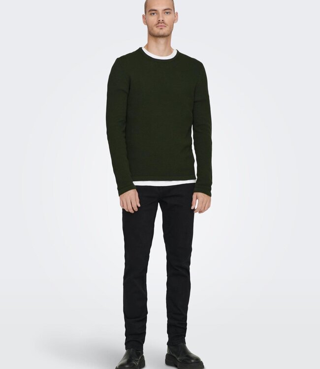 ONLY & SONS Pull PANTER KNIT Only & Sons (NOOS) ROSIN