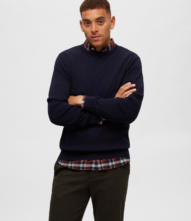 SELECTED HOMME Hemd SLIMOWEN Selected Hommes (NOOS) BURNT HENNA CHECKS