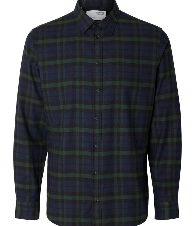 SELECTED HOMME Hemd SLIMOWEN Selected Hommes (NOOS) DARK NAVY CHECKS