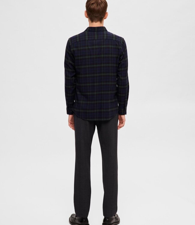 SELECTED HOMME Hemd SLIMOWEN Selected Hommes (NOOS) DARK NAVY CHECKS