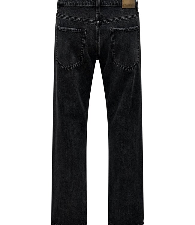 ONLY & SONS Broek SEDGE LOOSE 6985 Only & Sons (NOOS) BLACK  DENIM