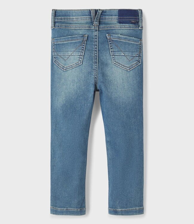 NAME-IT Broek Jeans SILAS SLIM 1999 Name-It Boys (NOOS) DARK BLUE DENIM