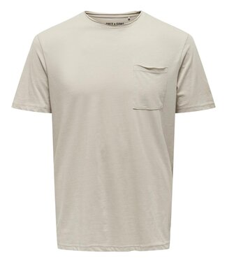 ONLY & SONS T-Shirt ROY Only & Sons (NOOS) SILVER LINING