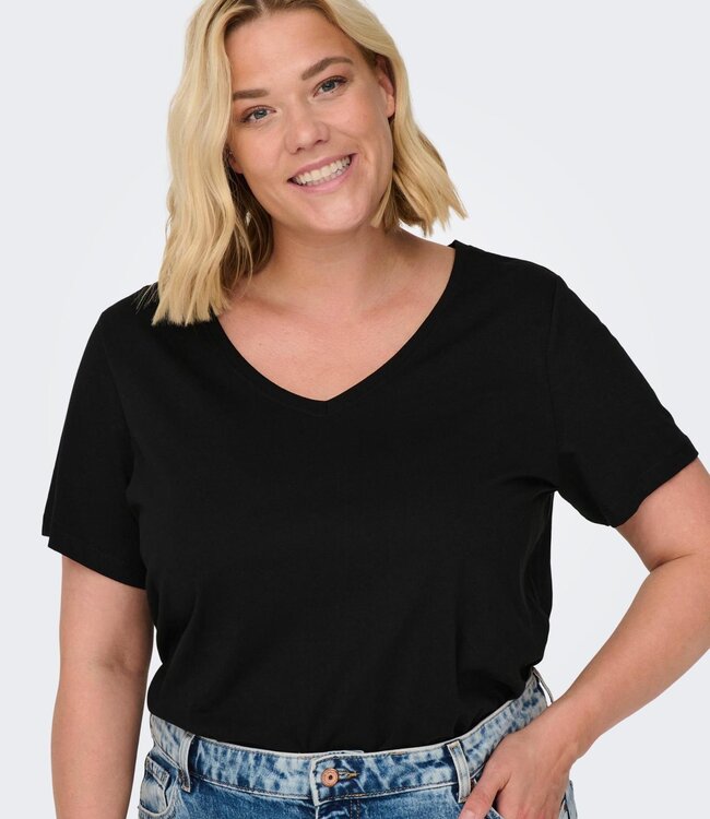 ONLY CARMAKOMA T-Shirt BONNIE Carmakoma BLACK