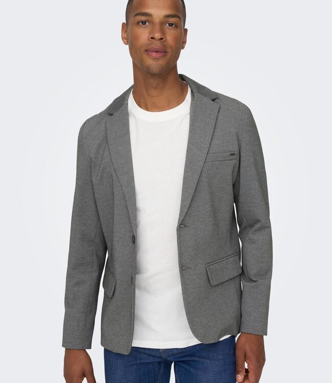 ONLY & SONS Blazer MARK SLIM Only & Sons (NOOS) MEDIUM GREY MELANGE