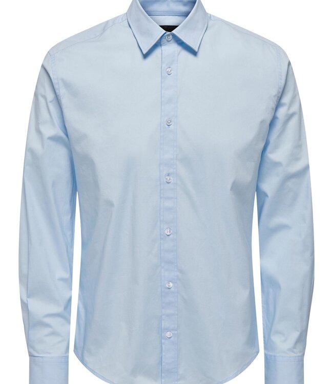 ONLY & SONS Hemd ANDY SLIM Only & Sons (NOOS) CASHMERE BLUE