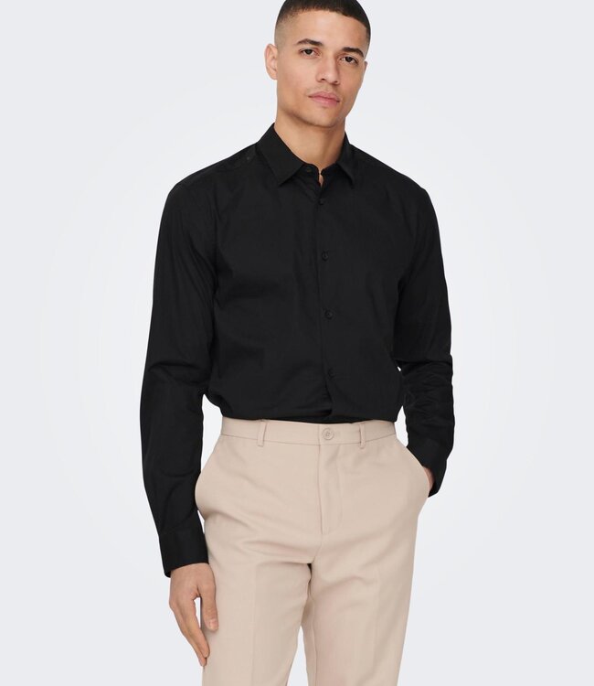 ONLY & SONS Hemd ANDY SLIM Only & Sons (NOOS) BLACK