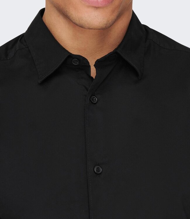 ONLY & SONS Hemd ANDY SLIM Only & Sons (NOOS) BLACK