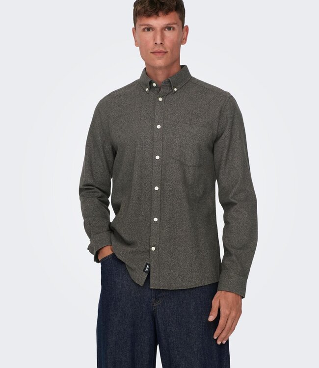 ONLY & SONS Hemd NIKO  Only & Sons HOT FUDGE