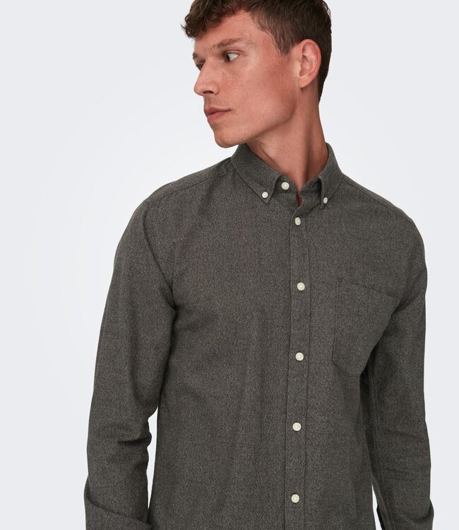 ONLY & SONS Hemd NIKO  Only & Sons HOT FUDGE