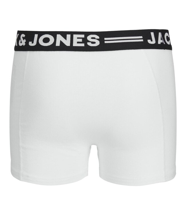 JACK & JONES KIDS Boxer SENSE 3 PACK Jack & Jones BLACK- GREY - MELANGE