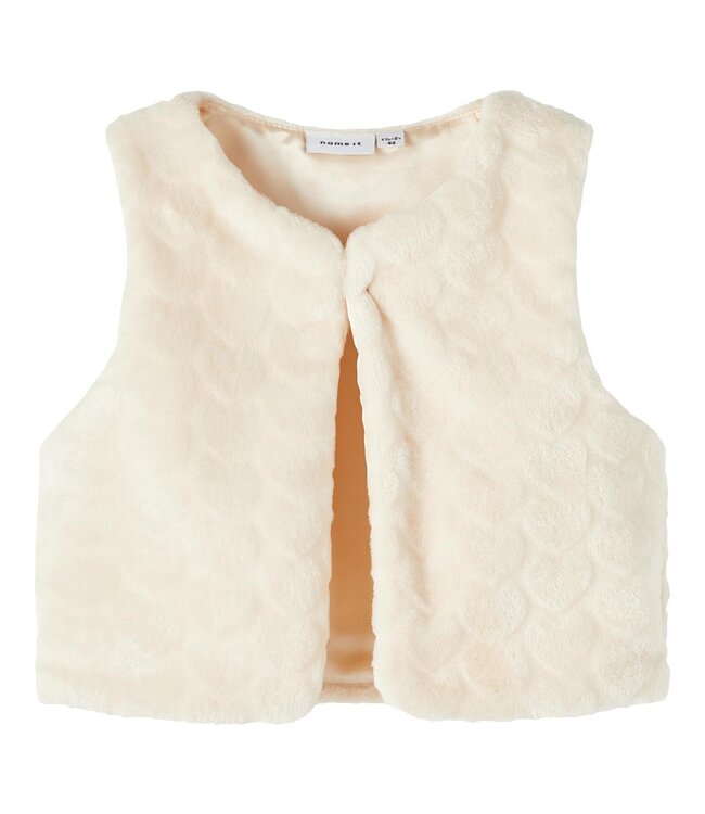 NAME-IT Gilet NUSSI Name-It Girls BUTTERCREAM