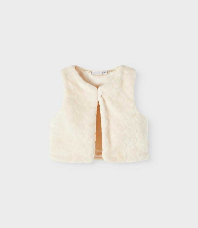 NAME-IT Gilet NUSSI Name-It Girls BUTTERCREAM