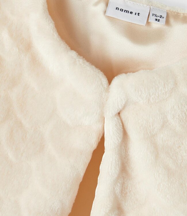NAME-IT Gilet NUSSI Name-It Girls BUTTERCREAM