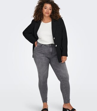 ONLY CARMAKOMA Broek Jeans POWER SKINNY Carmakoma (NOOS) MEDIUM GREY DENIM