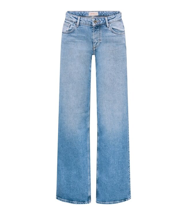ONLY Broek Jeans JUICY WIDE Only (NOOS) LIGHT BLUE DENIM